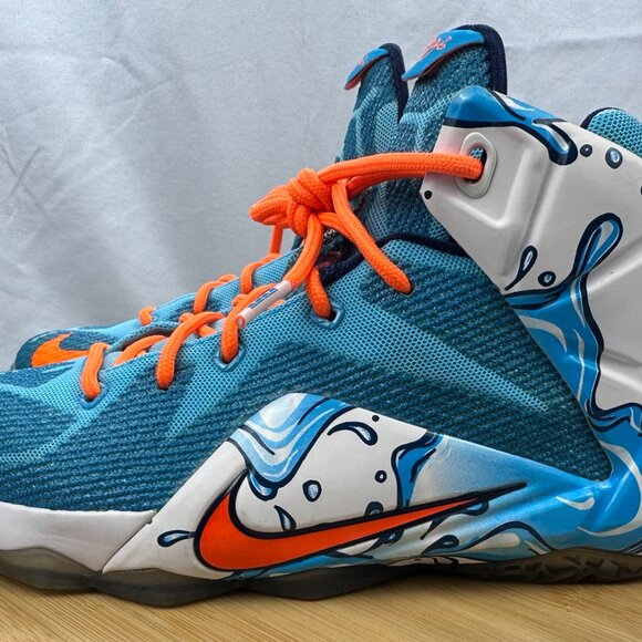 Nike Lebron 12 Buckets 685181-401 Size 5.5Y - Picture 3 of 11